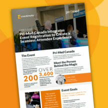 Case Study: Pri-Med Canada Integrates Event Registration to Create a Seamless Attendee Experience