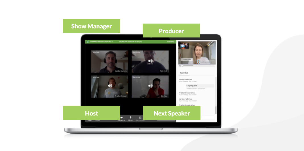 Behind the scenes look at Online Conference Production with GoLive! Services