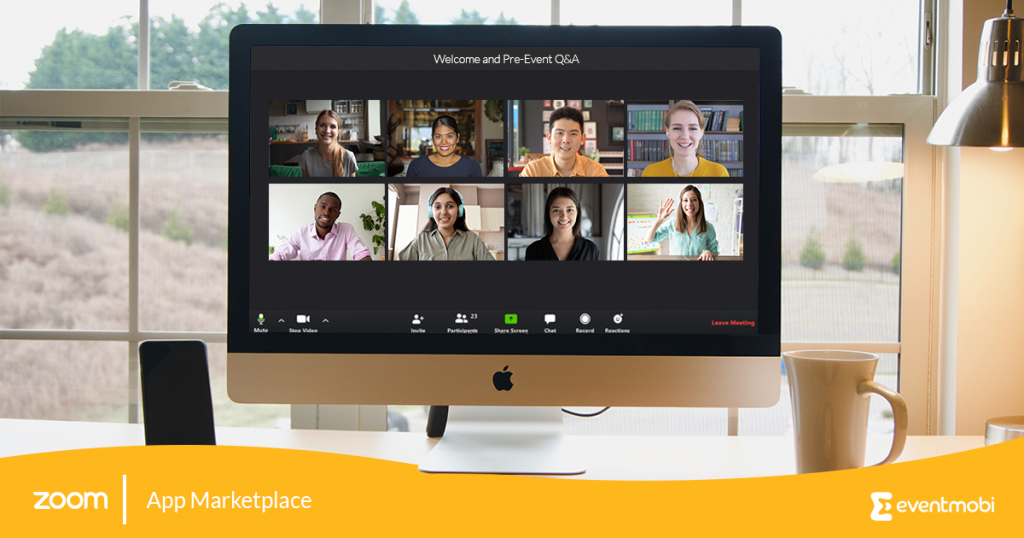 Neue Integration von EventMobi und Zoom für interaktive Online-Events