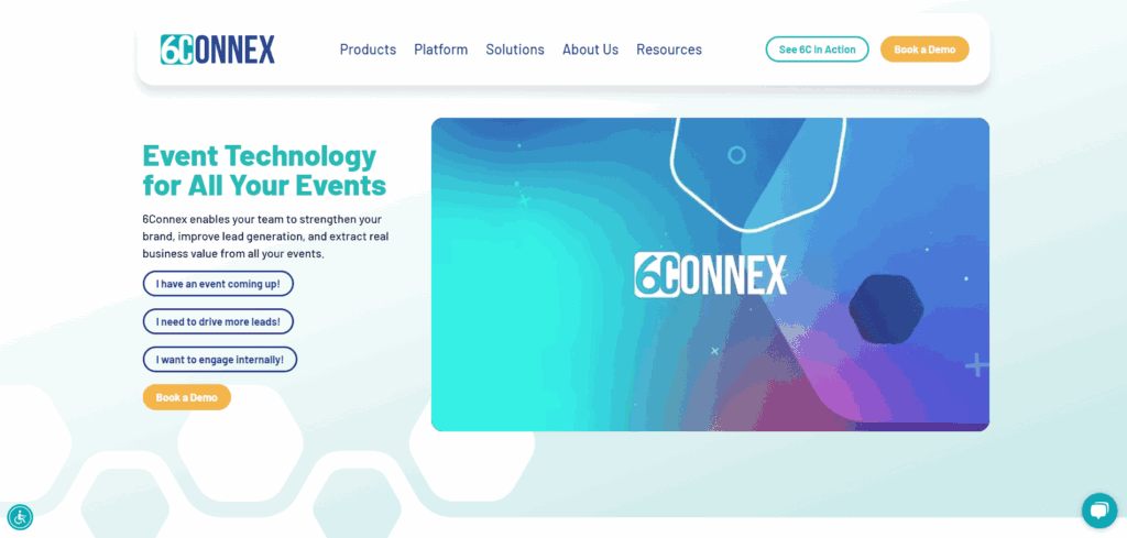 6Connex’s homepage