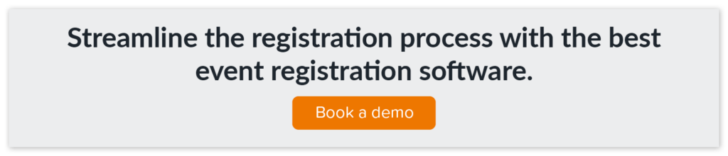 Schedule a demo to test out the best event registration software.