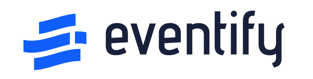 Logo of Eventify, an event management software.