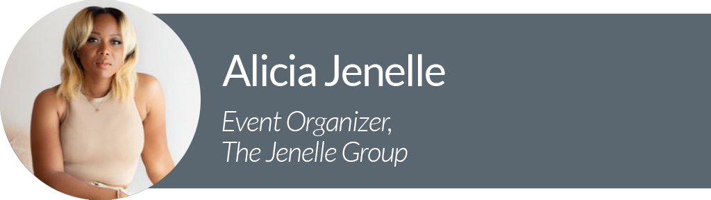 Profile Picture of Alicia Jenelle, Event Organizer at The Jenelle Group.