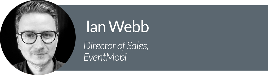 Profilfoto Ian Webb, Director of Sales bei EventMobi.
